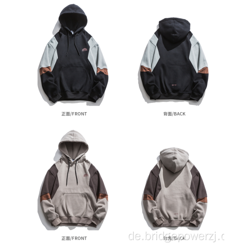 Moderne billige Ebene Hoodies für Frauen